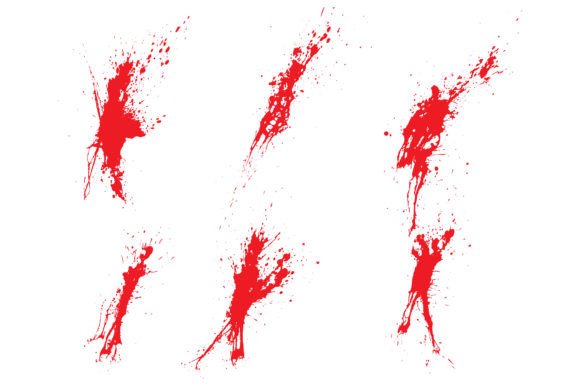 Download Blood Splat Horror Paint Vector Set - Vector Collection